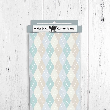 Soft Winter Argyle Toss